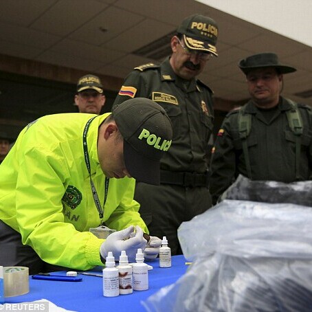 Drugs Hidden in Cartridges: Police Alerted