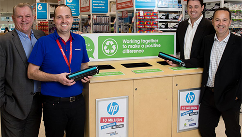 HP’s Cartridge Recycling Commitment Highlighted in Australia