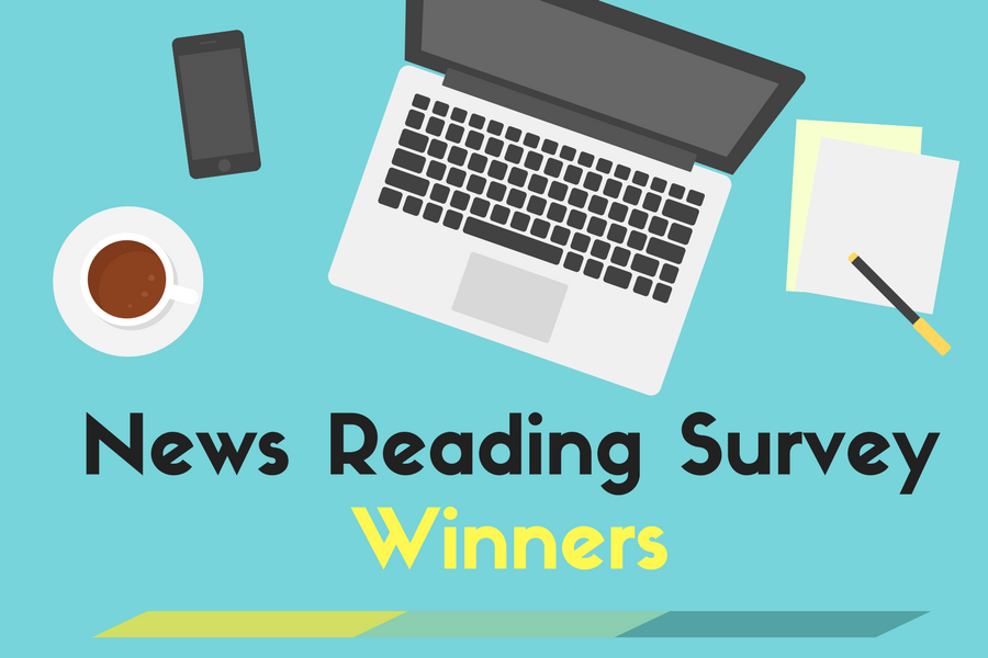 News Reading Survey Winners