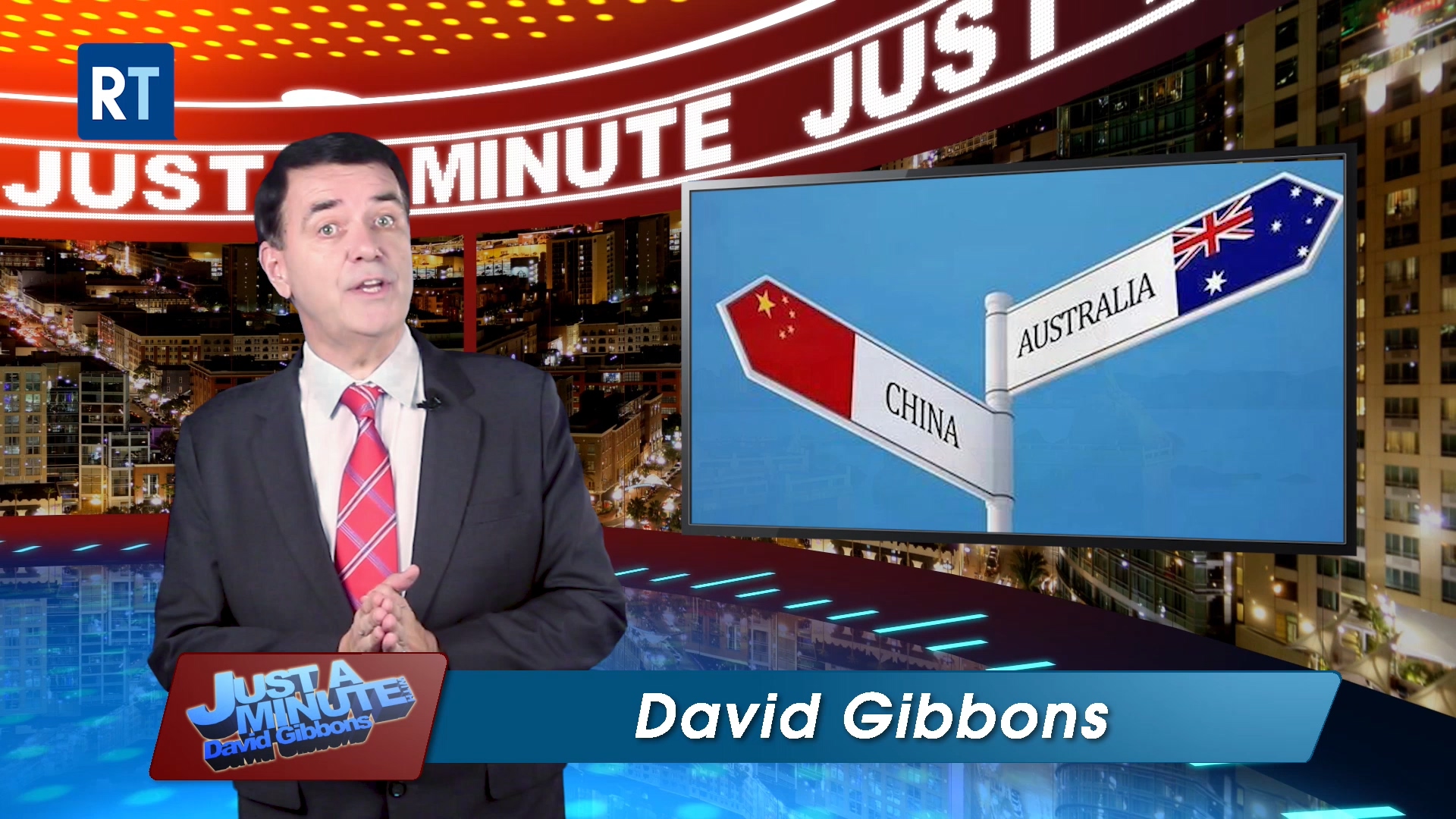 Just A Minute-A Misplaced Australian in China