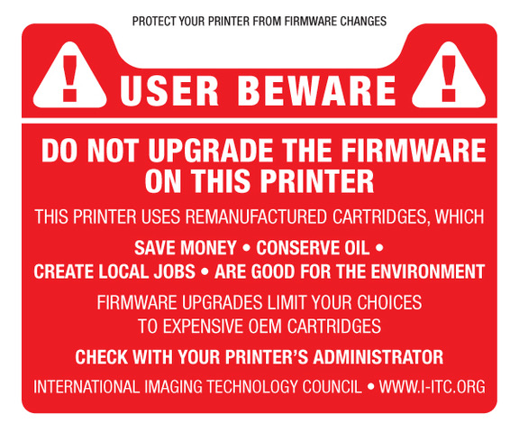firmware warning rtmworld