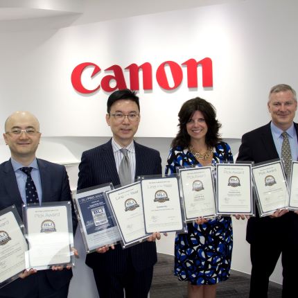 canon awards copier mfp rtmworld