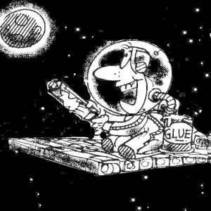 Empties Pave their Way to the Moon Berto cartoon rtmworld