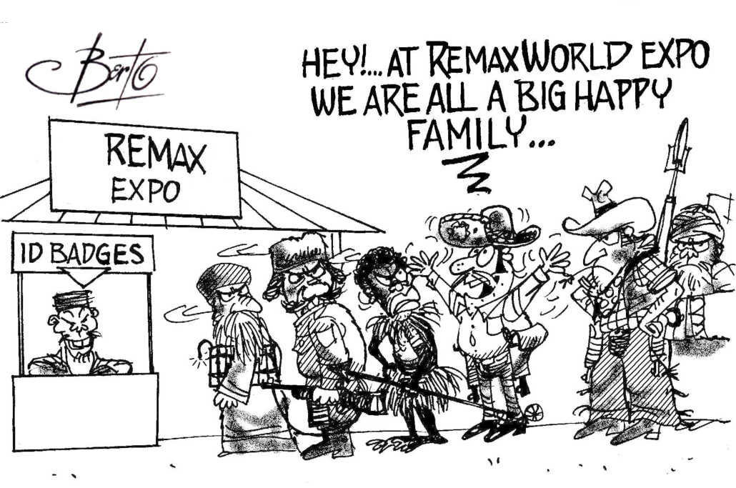 International Buyers Visit RemaxWorld berto rtmworld cartoon