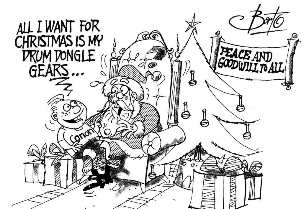 Canon Christmas Wish Request Berto cartoon rtmworld