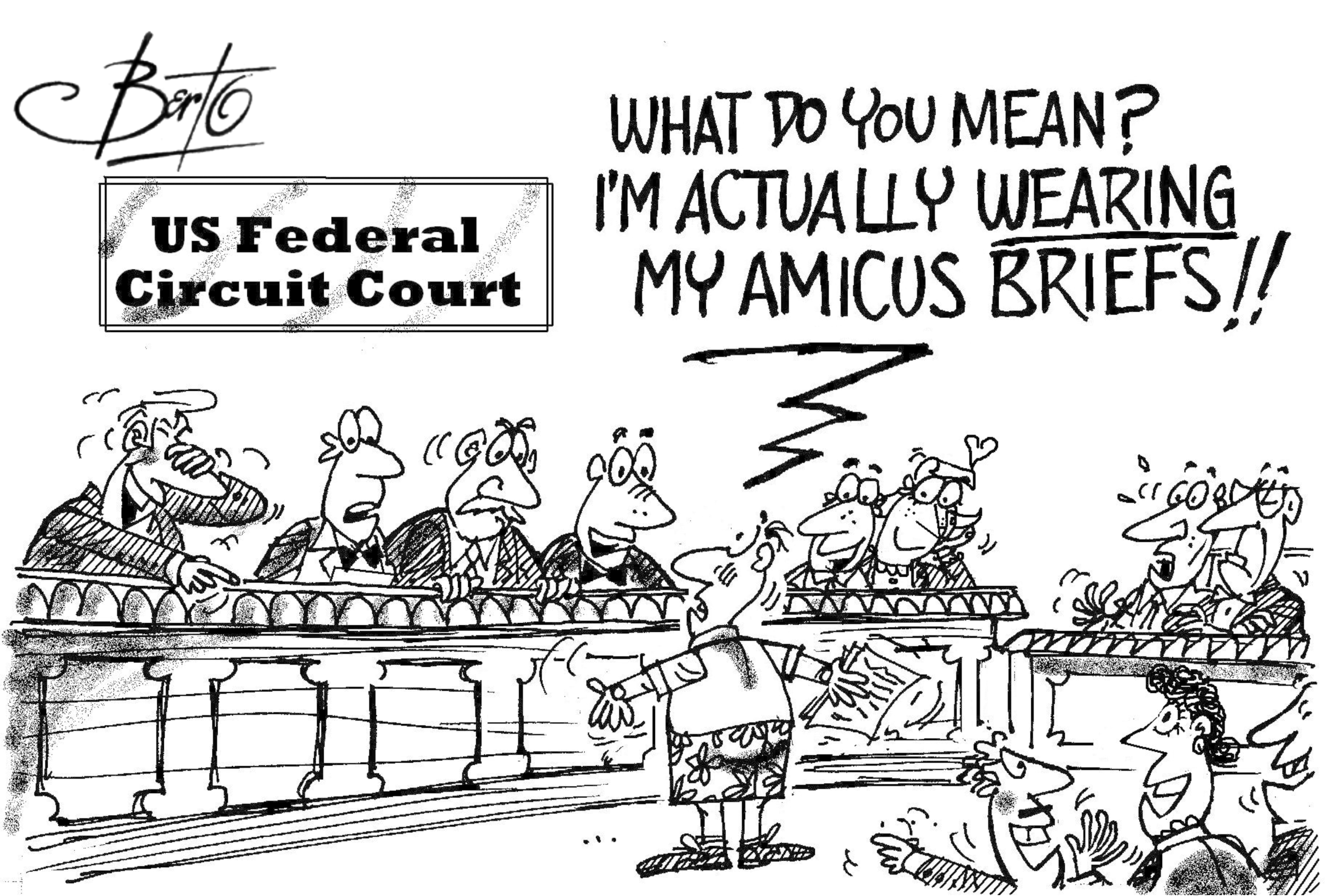 Wearing My Amicus Briefs Berto goes to court RTM World