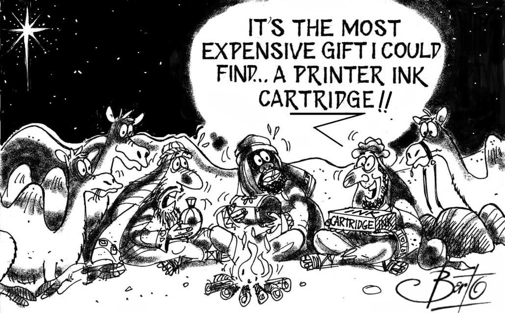 Most Expensive Christmas Gift Berto cartoon rtmworld