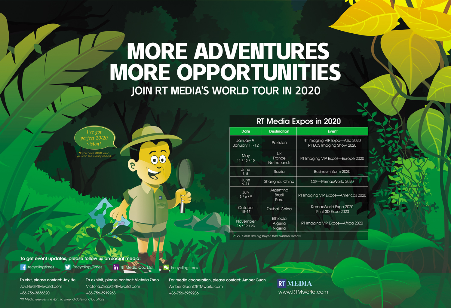 rt global events 2020