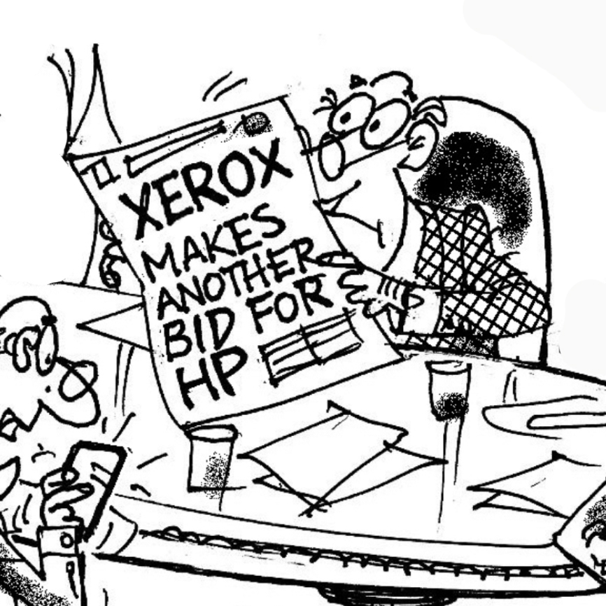 Xerox Makes Hostile Bid Berto rtmworld Xerox Invented the Darn Thing