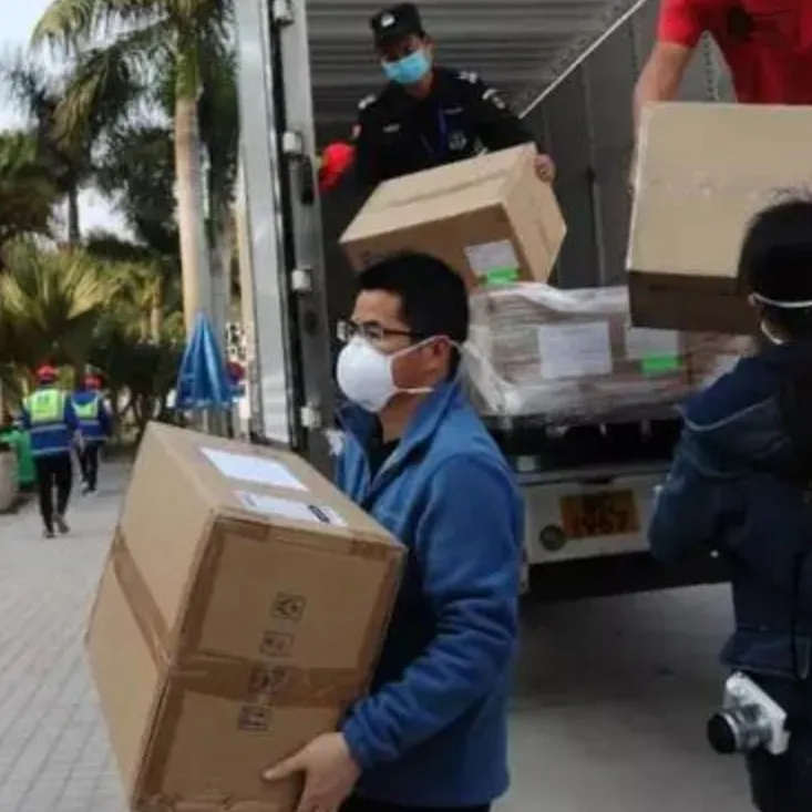 Supplies Donated to Fight Coronavirus rtmworld