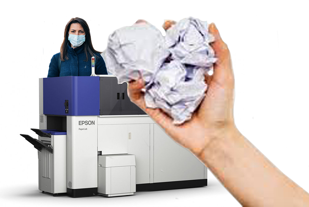 Epson Recycles Paper to Make Face Masks rtmworld