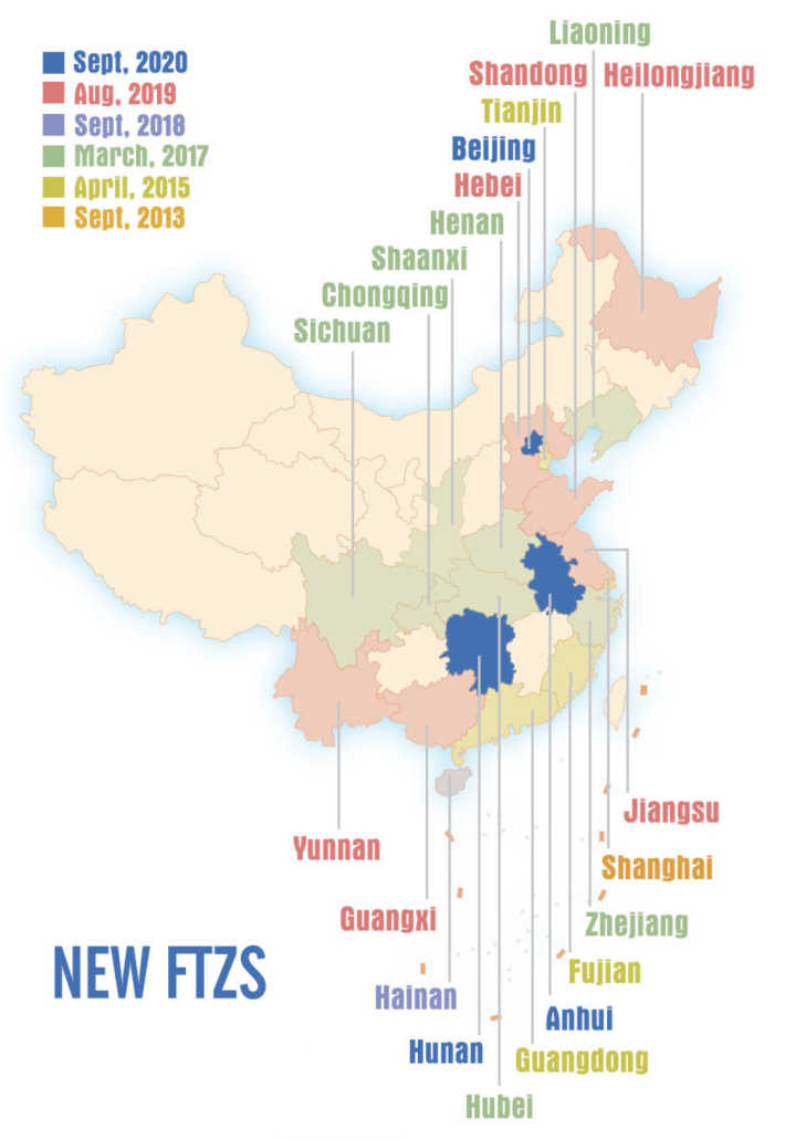 New Free Trade Zones as China Economy Remains Robust