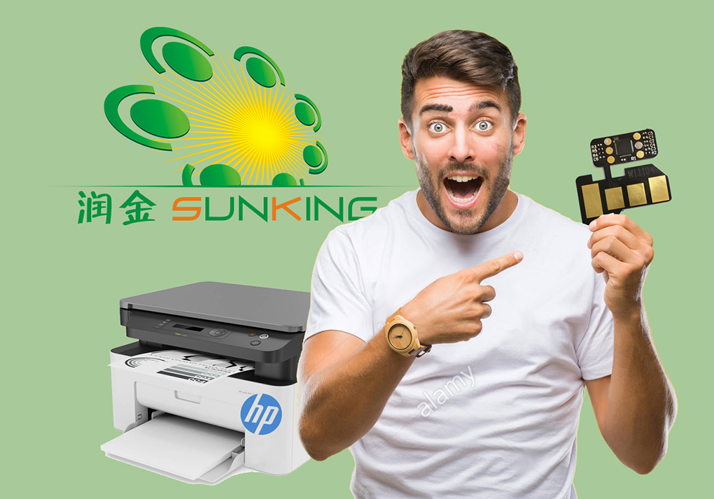 Sunking Innovatively Wraps Up the HP Chip Problem