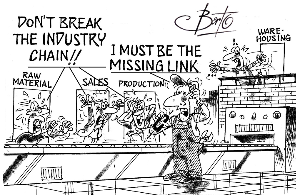 Are You the Missing Link in the Industry Chain Berto Asks