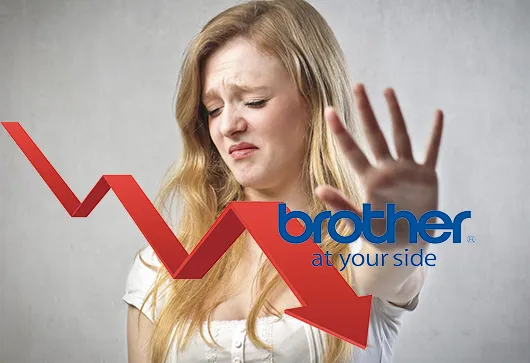 Brother Continues to Decline in Q2 and First Half