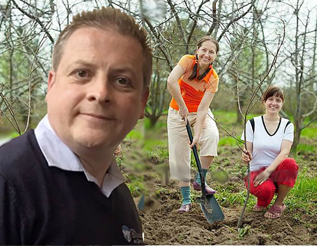 Office Solutions Helps Plant 1500 Trees In November