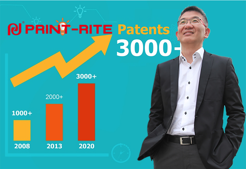 Print-Rite Chalks Up 3000 Global Patents