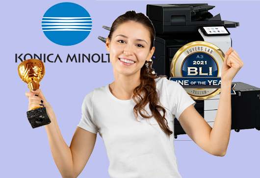 Konica Minolta Won 12 BLI Awards