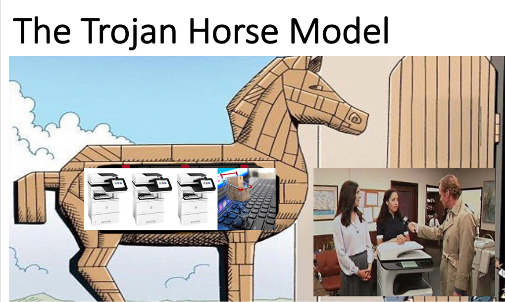 The HP Trojan Horse to Capture Your Customers