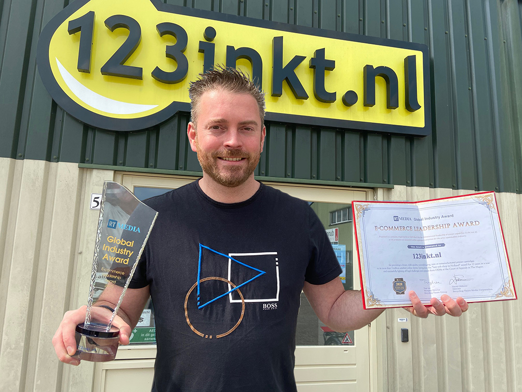 123inkt Finally Presented with E-Commerce Award