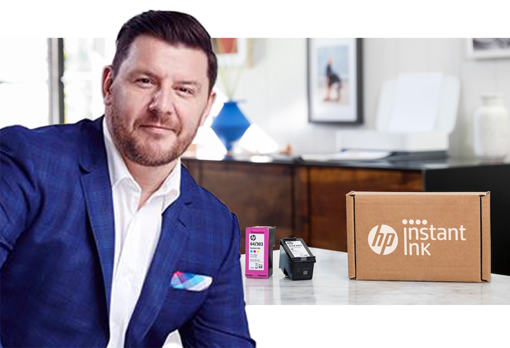 TV Celebrity Chef Launches HP Ink Subscription Service