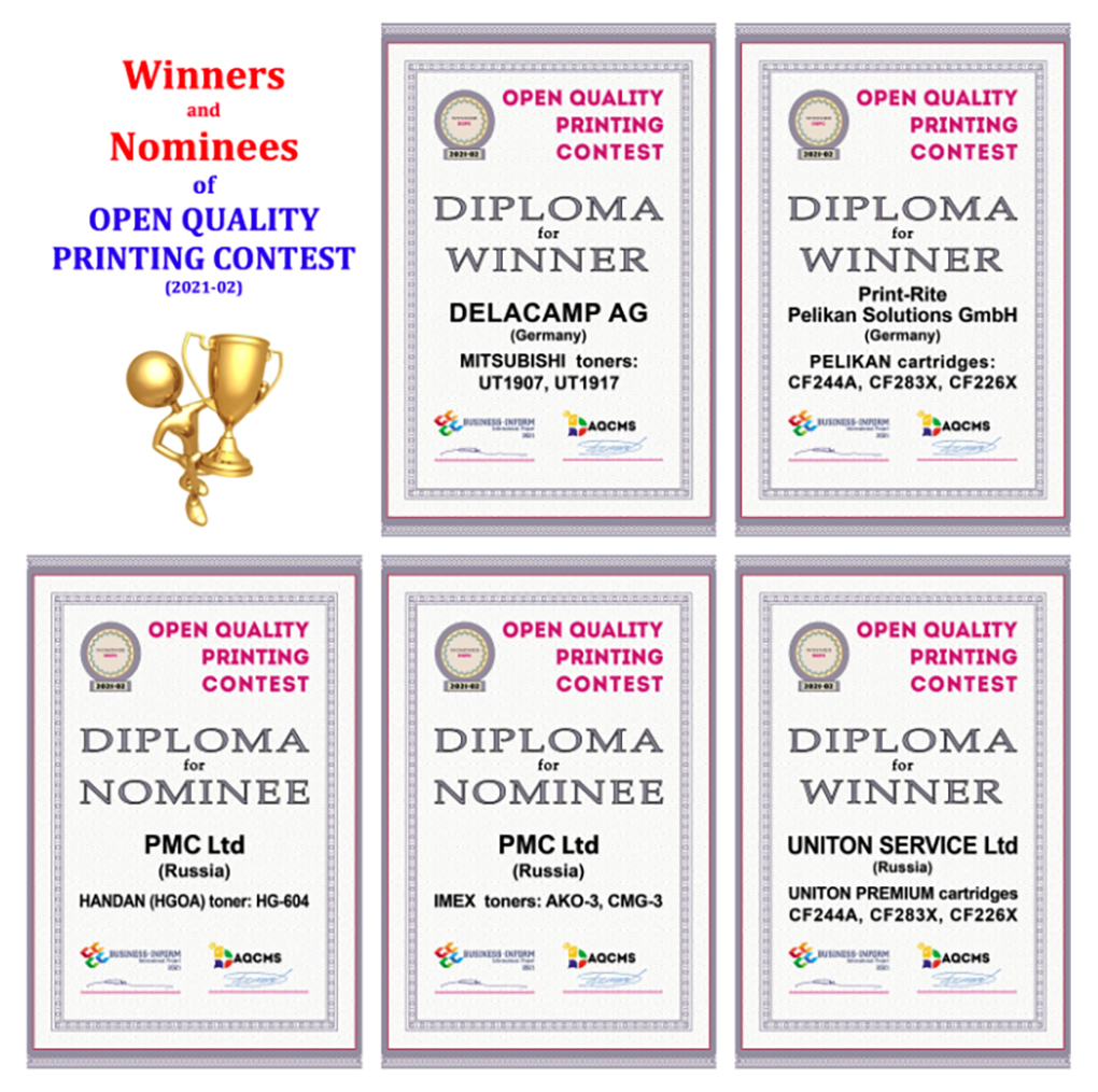 Delacamp and Pelikan Win Russian Quality Toner Contest