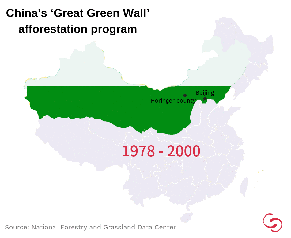 The Great Green Wall Map At Garry Beckwith Blog