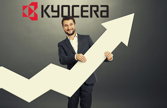 Kyocera Hits Record High in Q1