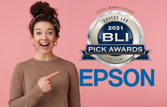 Epson Bags Six BLI Awards