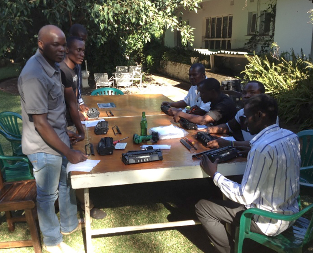 Tech Training Under the Trees