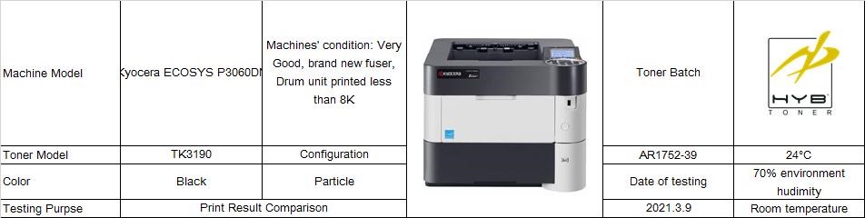 HYB Toner Formulas Stand Out in Quality Printing Contest