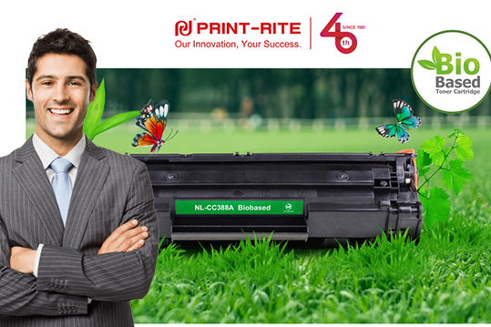 Print-Rite Offers Bio-based Toner Cartridges for Sustainable Business