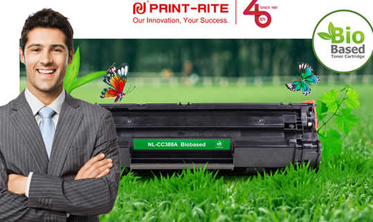 Print-Rite Offers Bio-based Toner Cartridges for Sustainable Business
