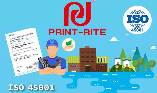 Print-Rite Granted ISO 45001 Certificate