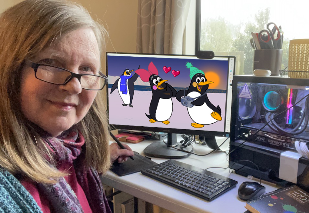 Disney Animator Portrays G&G Penguin in Short Film