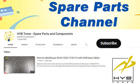 HYB Opens Spare Parts Video Channel for Technicians and Customers