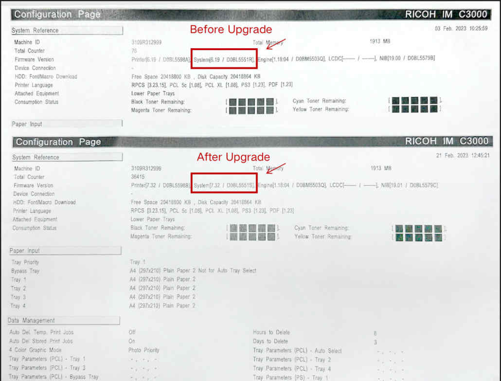 Zhono Responds to Latest Ricoh Firmware Upgrade 