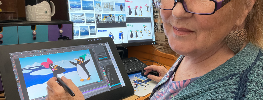 G&G Penguins Get More Help from Former Disney Animator