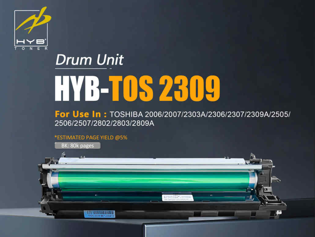 HYB Releases New Remanufactured Drum Unit for Toshiba Copiers