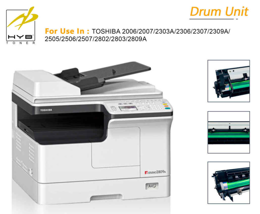 HYB Releases New Remanufactured Drum Unit for Toshiba Copiers