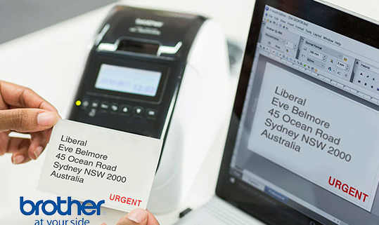 Brother Australia Integrates Label Design Software to TD-4T and Titan TJ Series