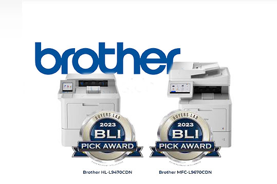 Brother Printers Wins Pick Award