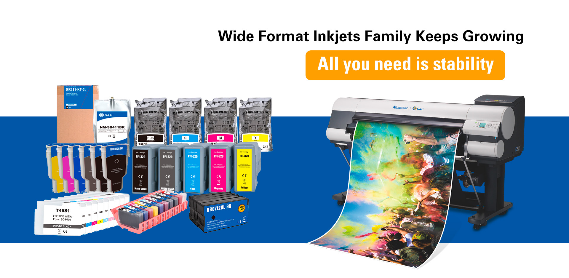 G&G Continues to Grow Wide Range of Large-Format Inkjet Products