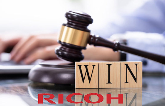 Ricoh Wins Patent Litigation