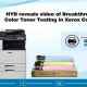 HYB Video Reveals Color Toner Testing Breakthrough for Xerox Copier