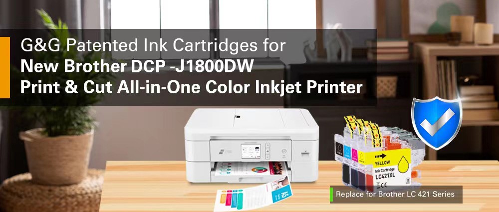 NEW LC421 LC421XL Compatible Ink Cartridge For Brother LC421