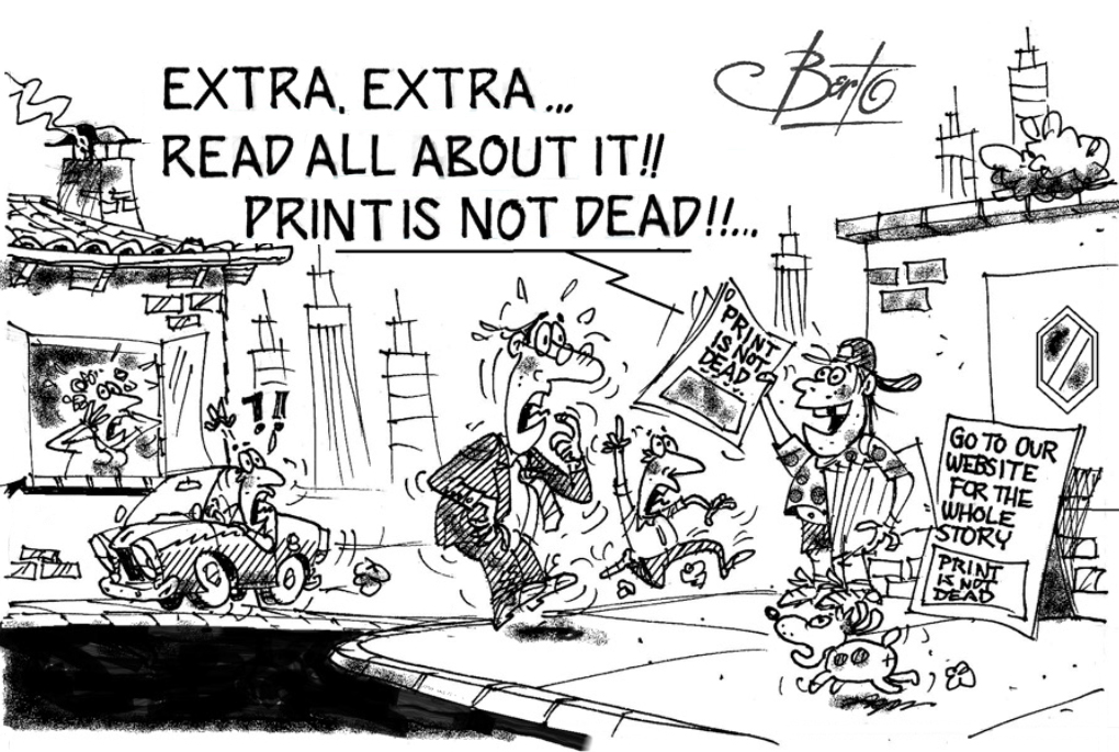 Print is Not Dead - Berto Read About it Online