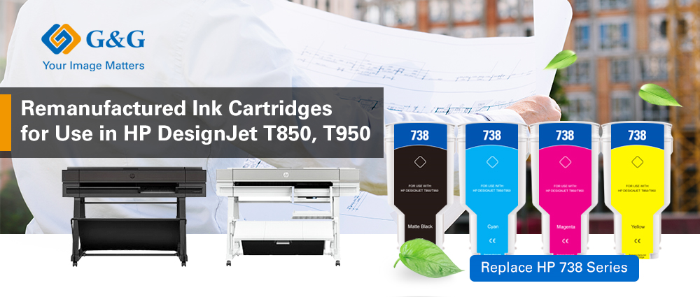 G&G Offers Remanufactured Cartridges for HP DesignJet Series