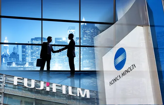 Konica Minolta and Fujifilm Explore Potential Collaboration