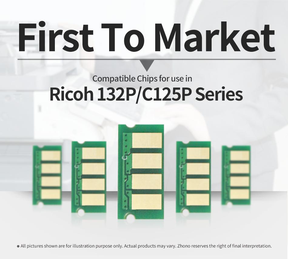 Zhono Released Compatible Chips for Ricoh 132P/C125P Series